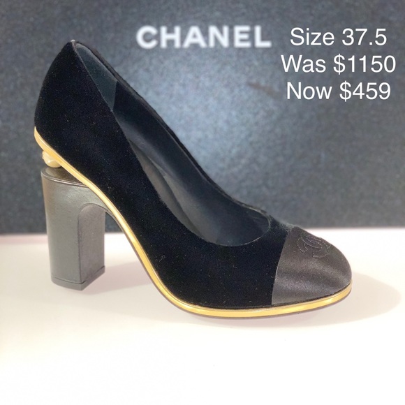 Chanel Pearl Heel(sold in store) - Picture 3 of 4
